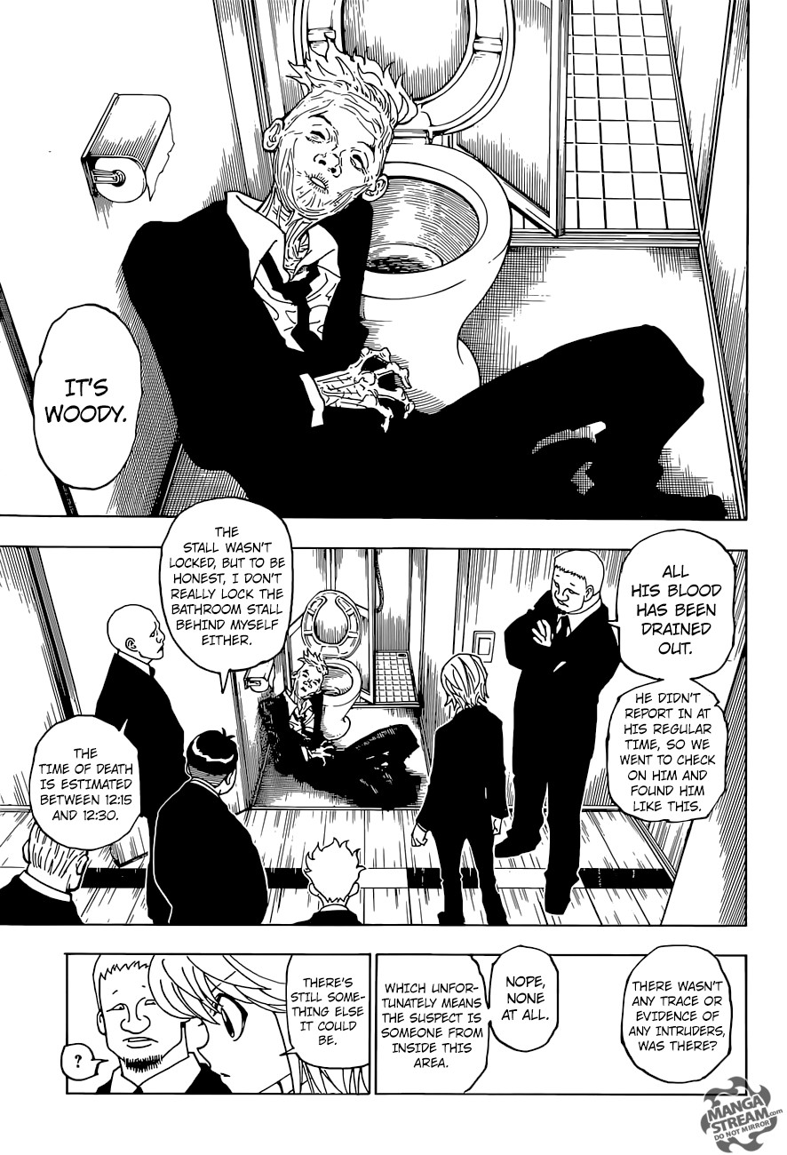 Hunter X Hunter Chapter 359 page 8 - Chapter 359: Departure