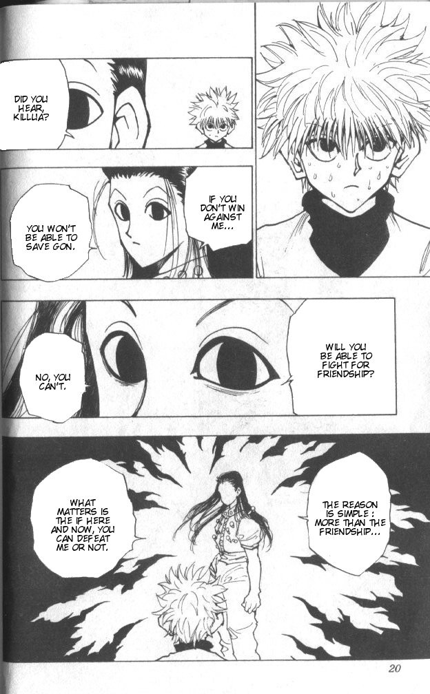 Hunter X Hunter Chapter 36 page 16 - Chapter 36: Light and Darkness: Part 2