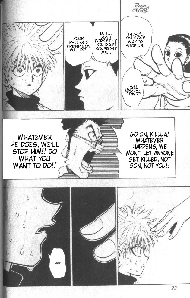 Hunter X Hunter Chapter 36 page 18 - Chapter 36: Light and Darkness: Part 2