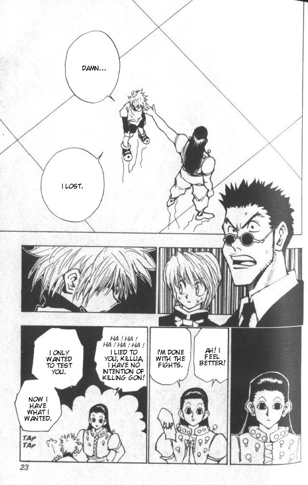 Hunter X Hunter Chapter 36 page 19 - Chapter 36: Light and Darkness: Part 2