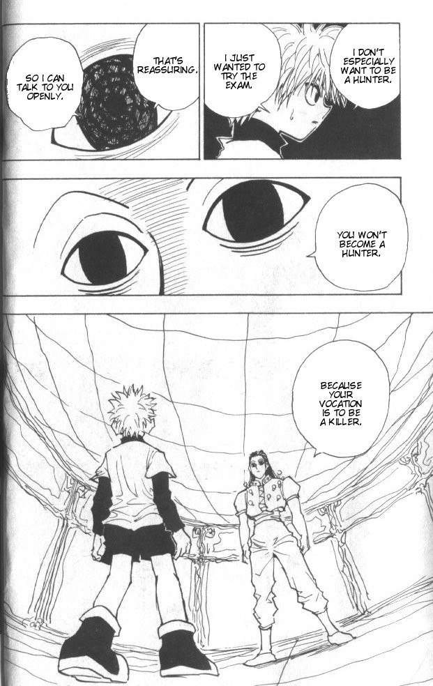 Hunter X Hunter Chapter 36 page 6 - Chapter 36: Light and Darkness: Part 2