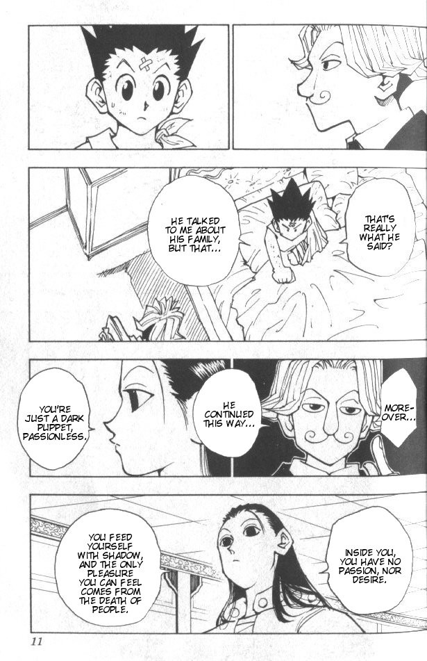 Hunter X Hunter Chapter 36 page 7 - Chapter 36: Light and Darkness: Part 2