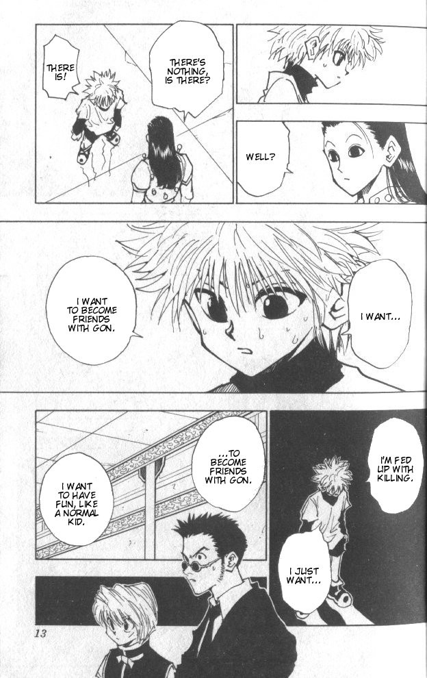 Hunter X Hunter Chapter 36 page 9 - Chapter 36: Light and Darkness: Part 2