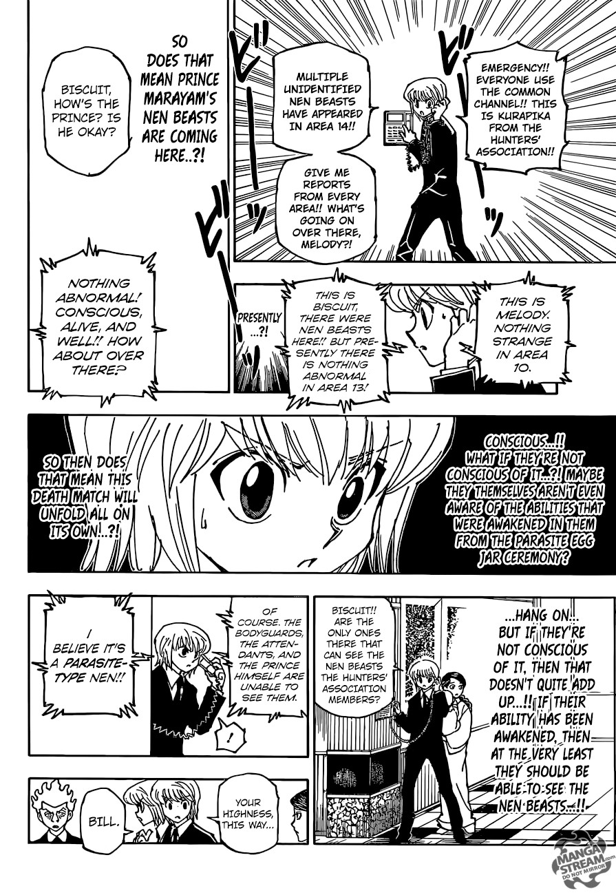 Hunter X Hunter Chapter 360 page 13 - Chapter 360: Parasite