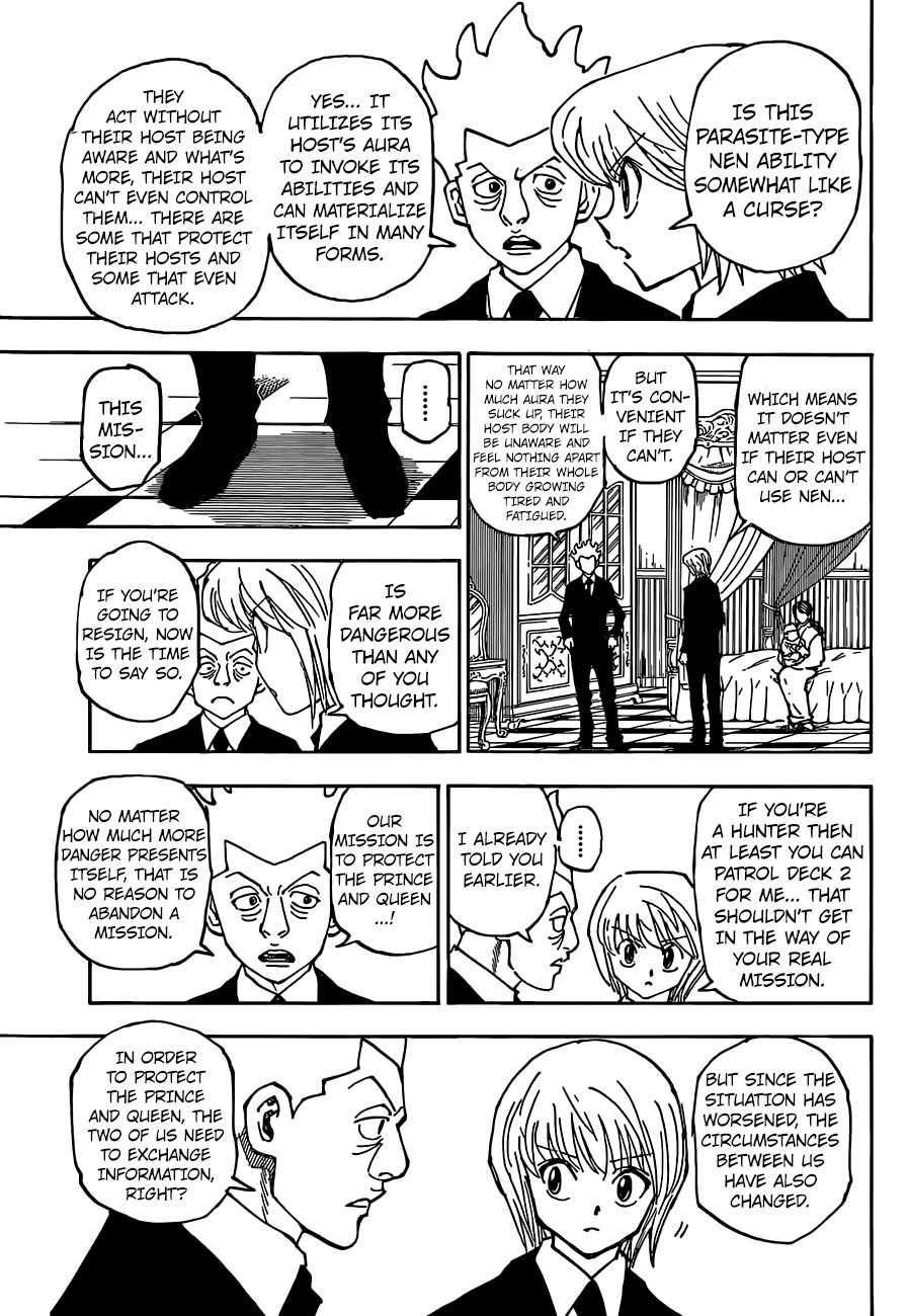Hunter X Hunter Chapter 360 page 14 - Chapter 360: Parasite