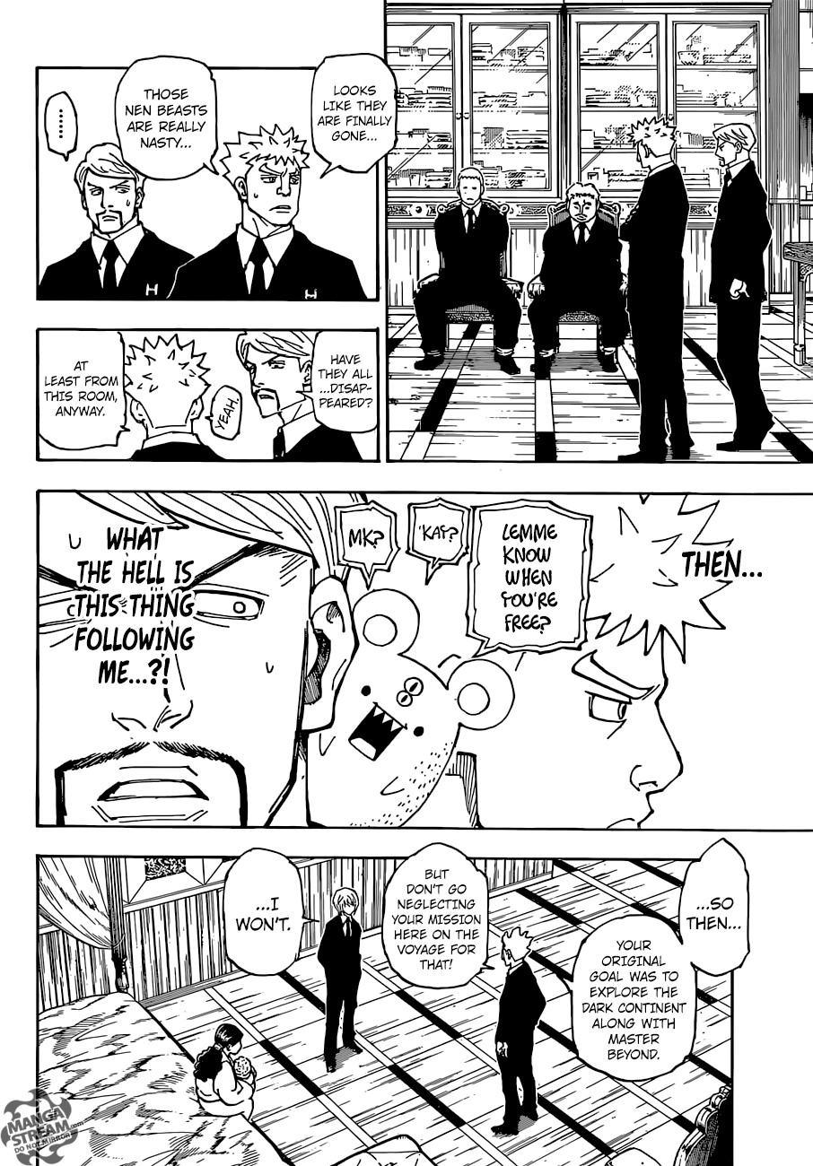 Hunter X Hunter Chapter 360 page 15 - Chapter 360: Parasite