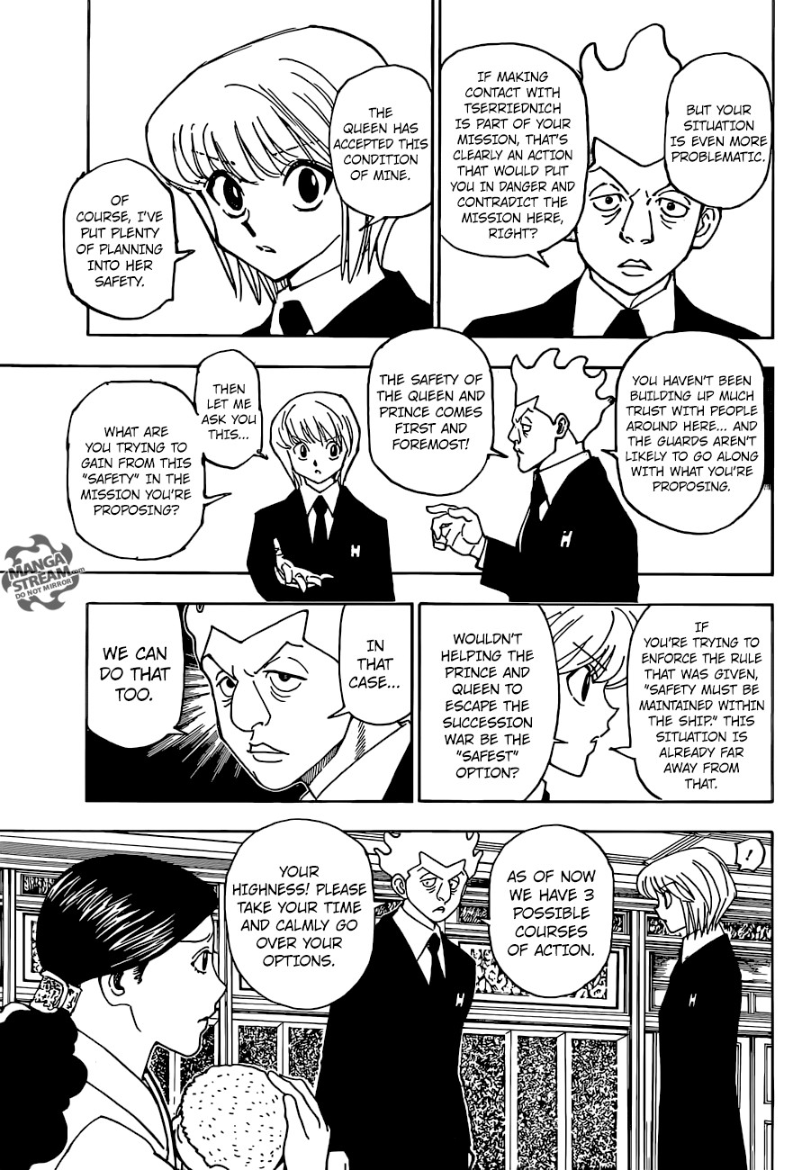 Hunter X Hunter Chapter 360 page 16 - Chapter 360: Parasite