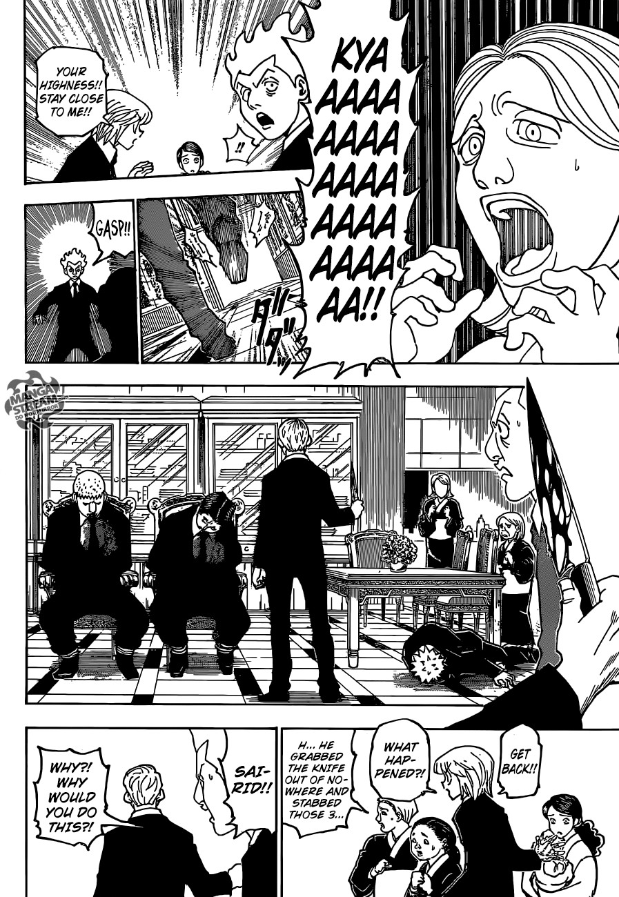 Hunter X Hunter Chapter 360 page 17 - Chapter 360: Parasite