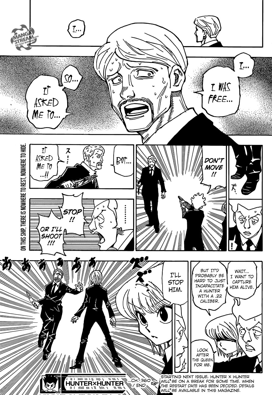 Hunter X Hunter Chapter 360 page 18 - Chapter 360: Parasite
