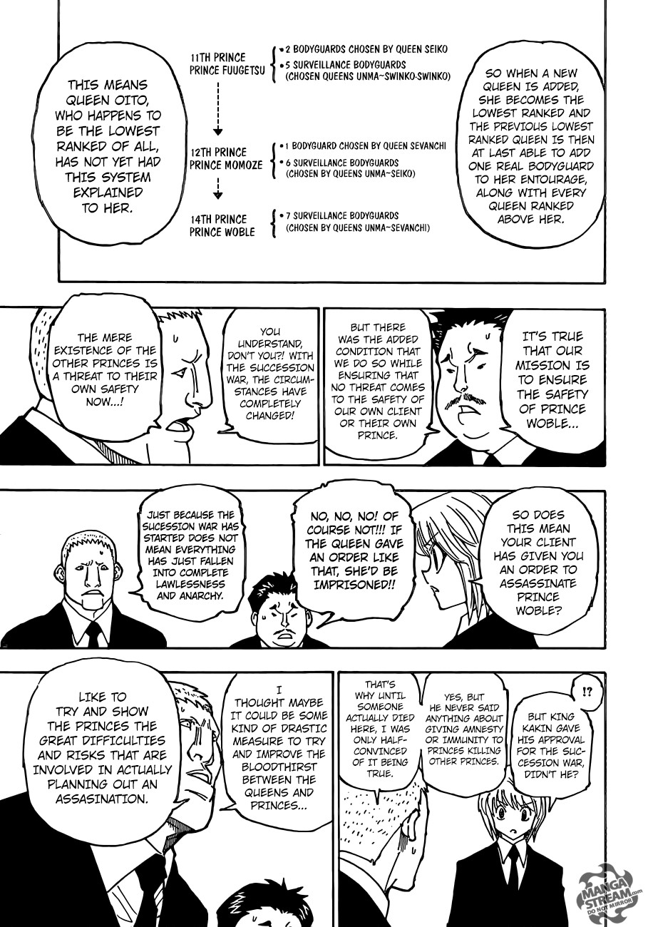Hunter X Hunter Chapter 360 page 5 - Chapter 360: Parasite