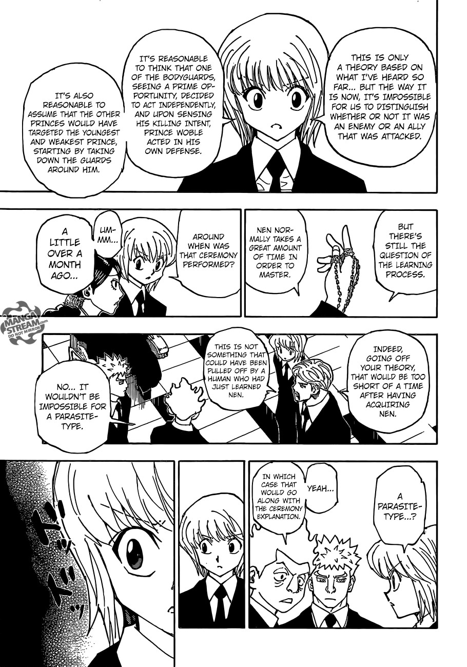Hunter X Hunter Chapter 360 page 7 - Chapter 360: Parasite