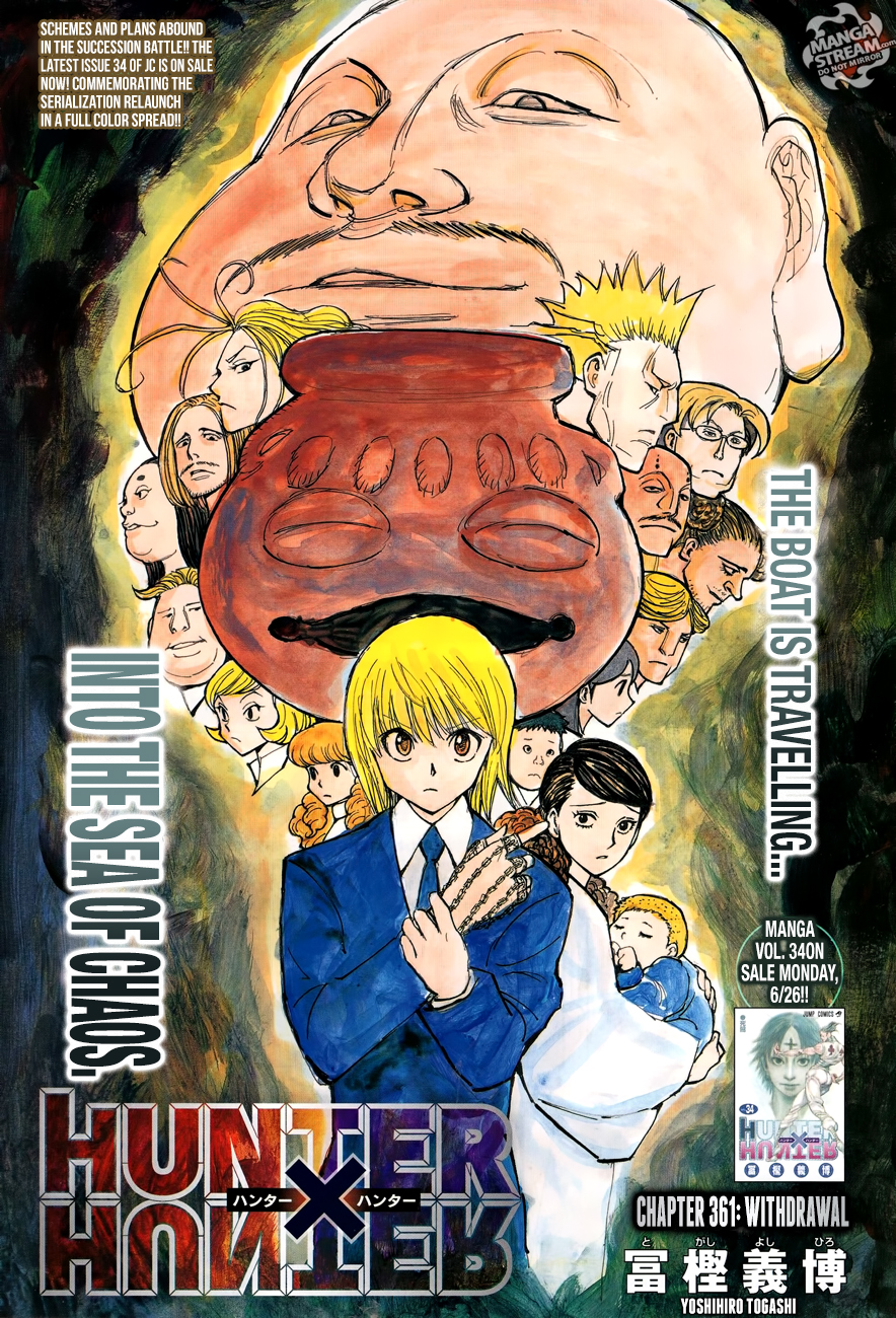 Hunter X Hunter Chapter 361 page 1 - Chapter 361: Withdraw
