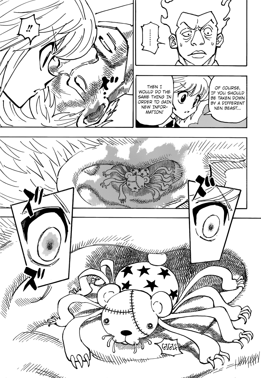Hunter X Hunter Chapter 361 page 10 - Chapter 361: Withdraw