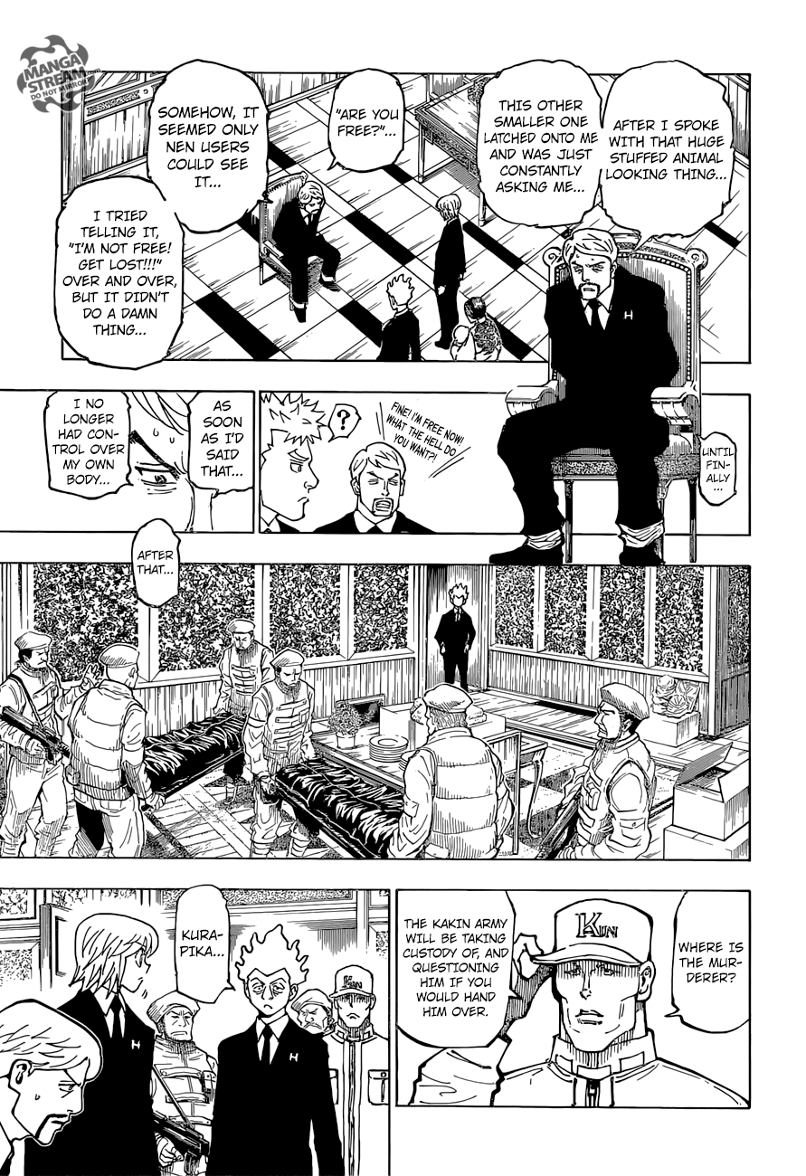 Hunter X Hunter Chapter 361 page 14 - Chapter 361: Withdraw