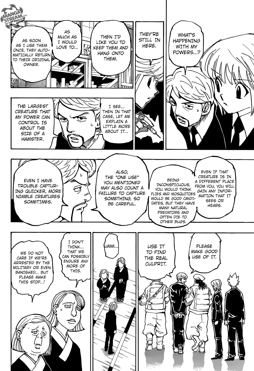 Hunter X Hunter Chapter 361 page 15 - Chapter 361: Withdraw