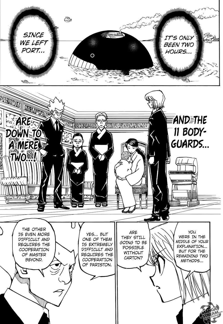 Hunter X Hunter Chapter 361 page 16 - Chapter 361: Withdraw
