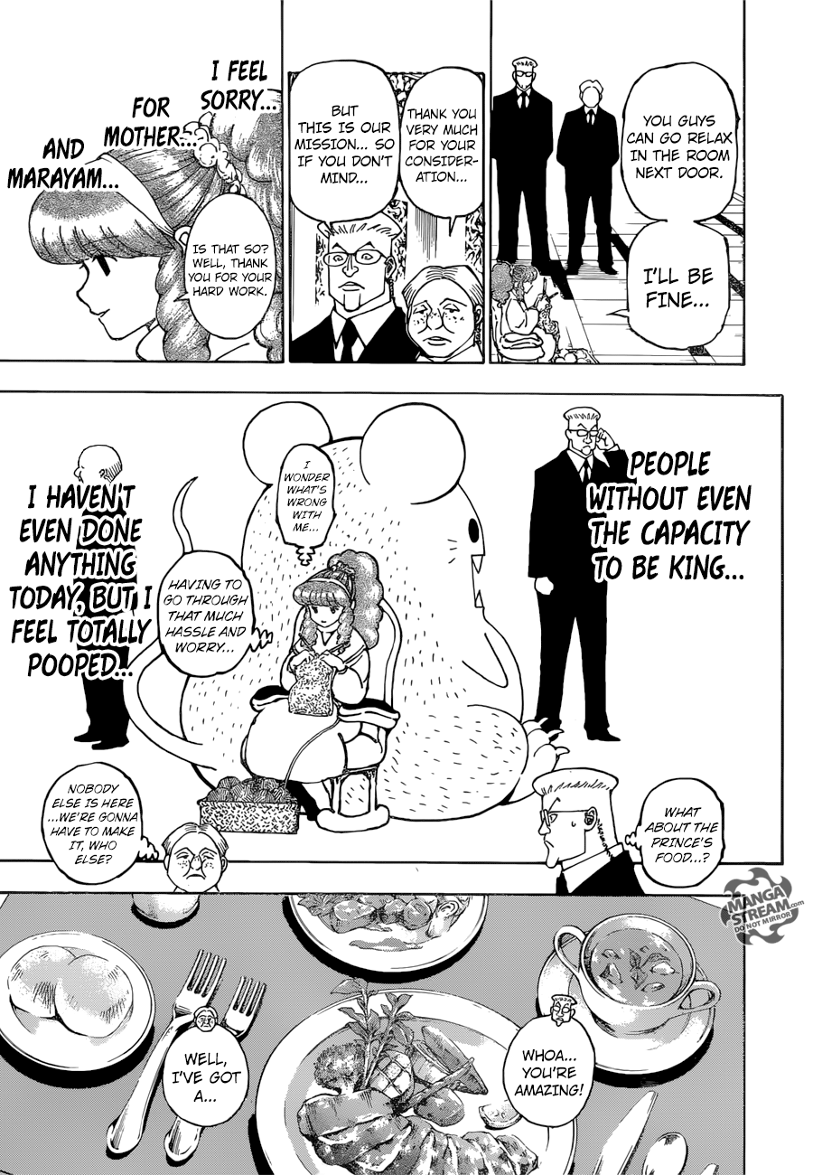 Hunter X Hunter Chapter 361 page 18 - Chapter 361: Withdraw