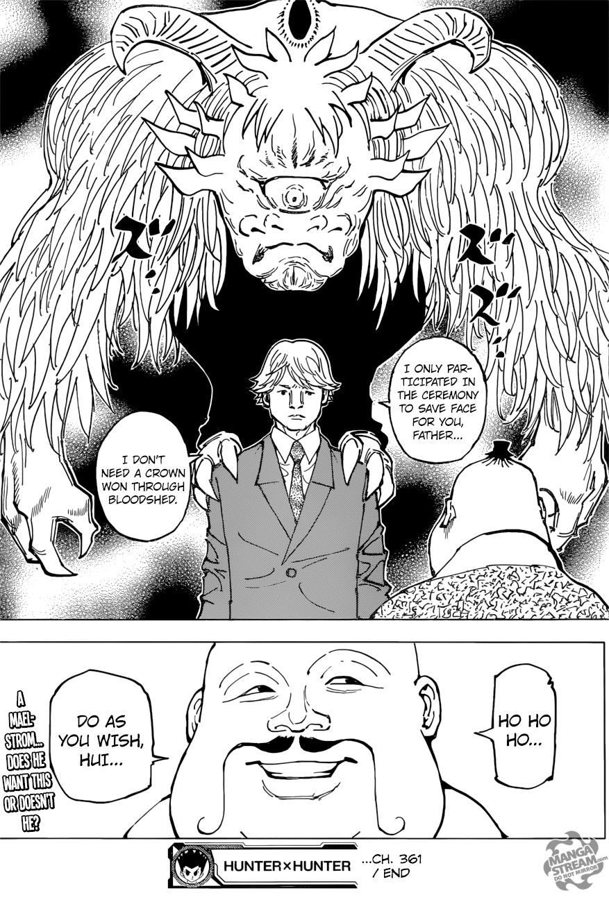 Hunter X Hunter Chapter 361 page 20 - Chapter 361: Withdraw