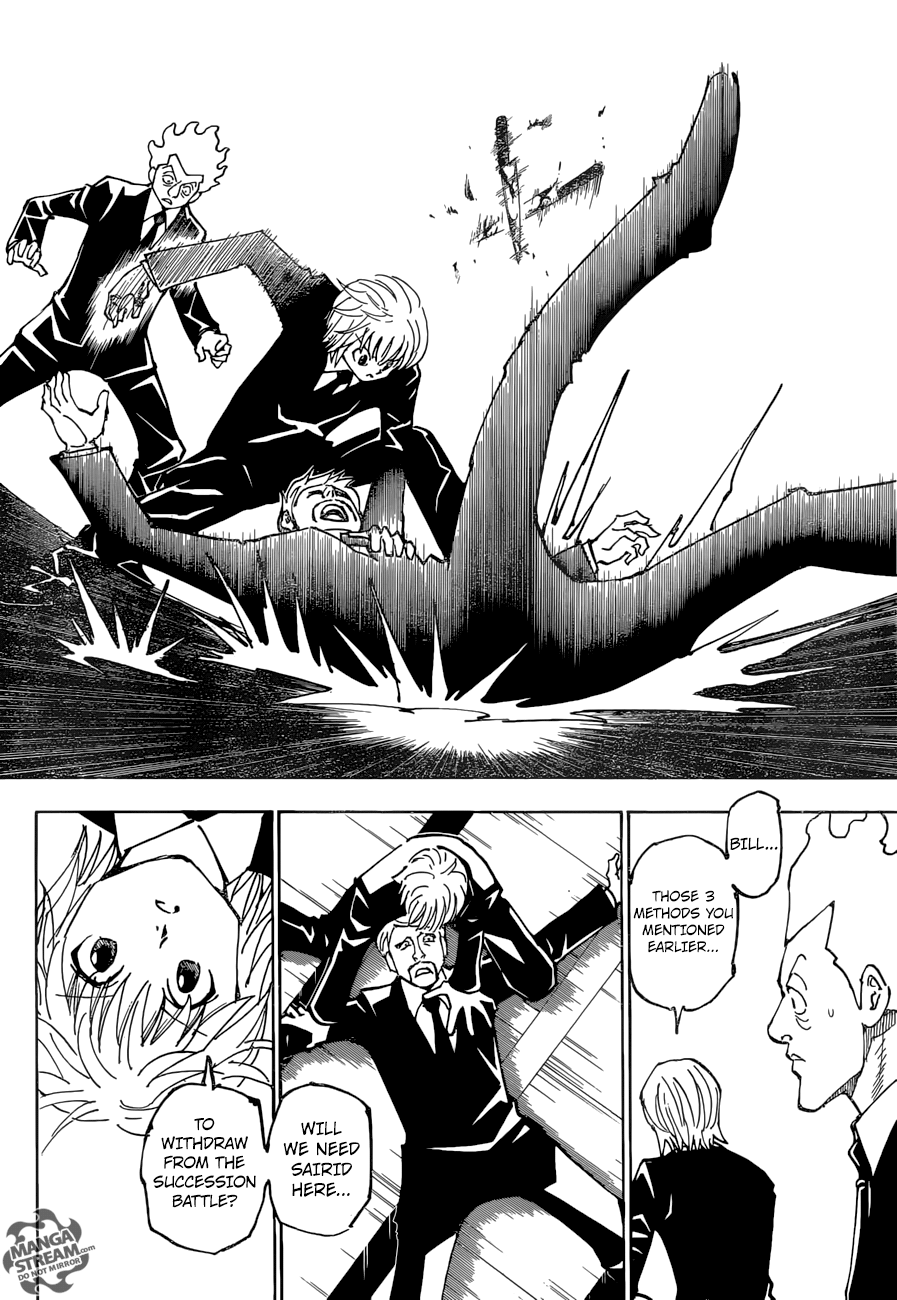 Hunter X Hunter Chapter 361 page 3 - Chapter 361: Withdraw