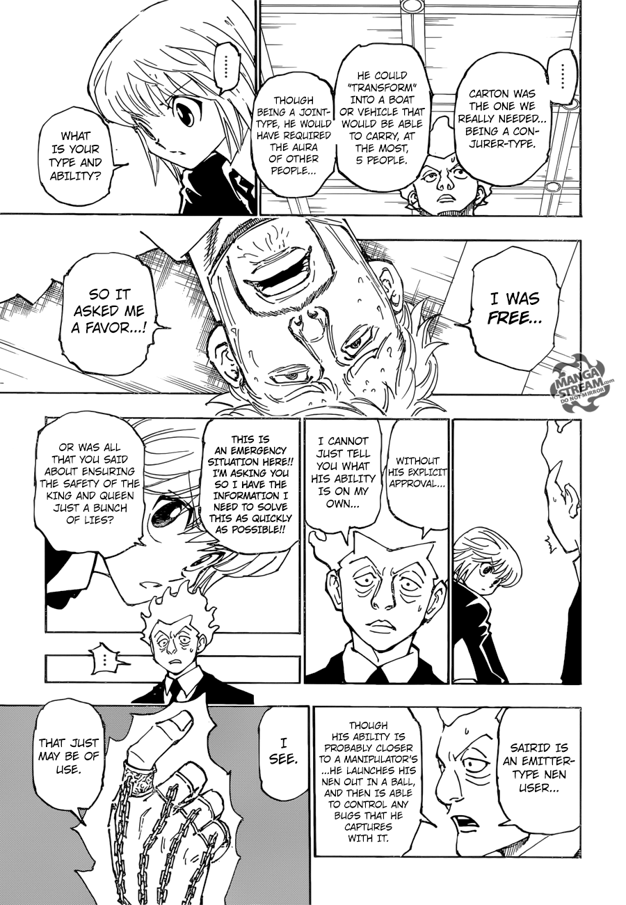 Hunter X Hunter Chapter 361 page 4 - Chapter 361: Withdraw