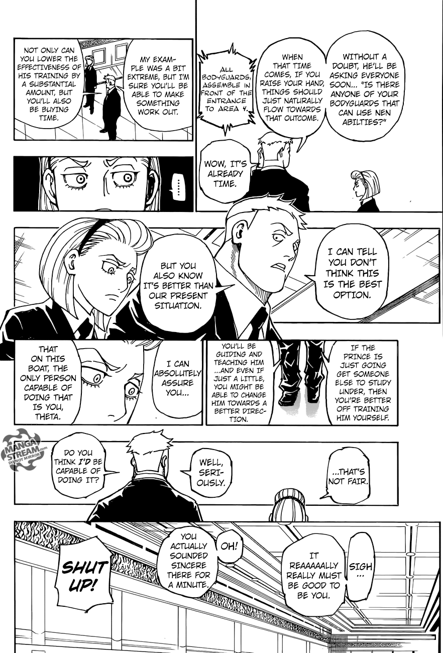Hunter X Hunter Chapter 362 page 10 - Chapter 362: Resolve