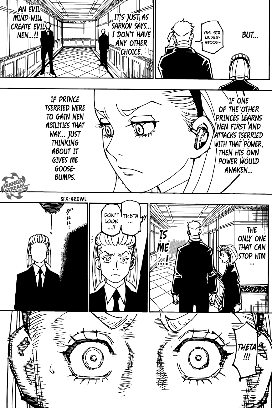 Hunter X Hunter Chapter 362 page 11 - Chapter 362: Resolve