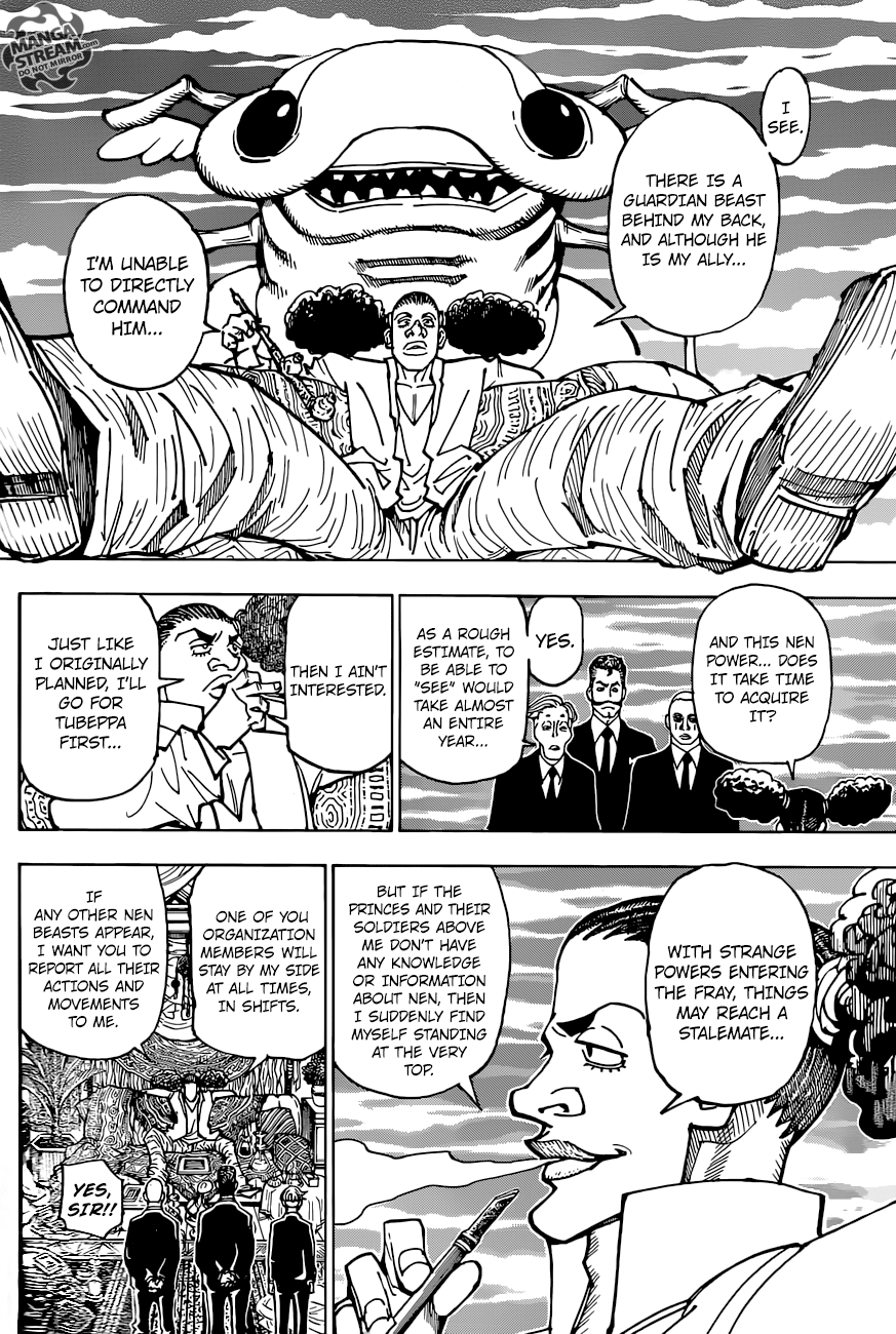 Hunter X Hunter Chapter 362 page 12 - Chapter 362: Resolve