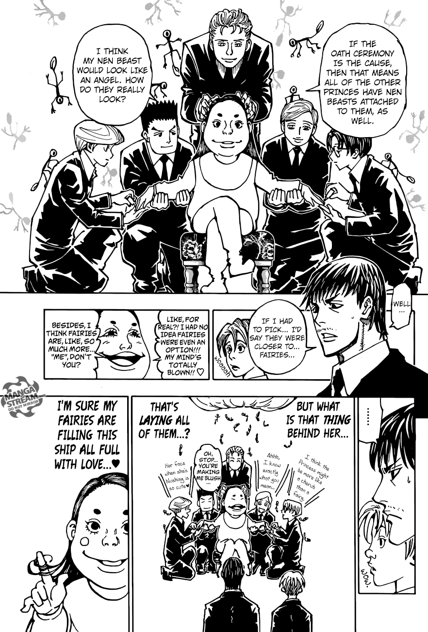 Hunter X Hunter Chapter 362 page 13 - Chapter 362: Resolve