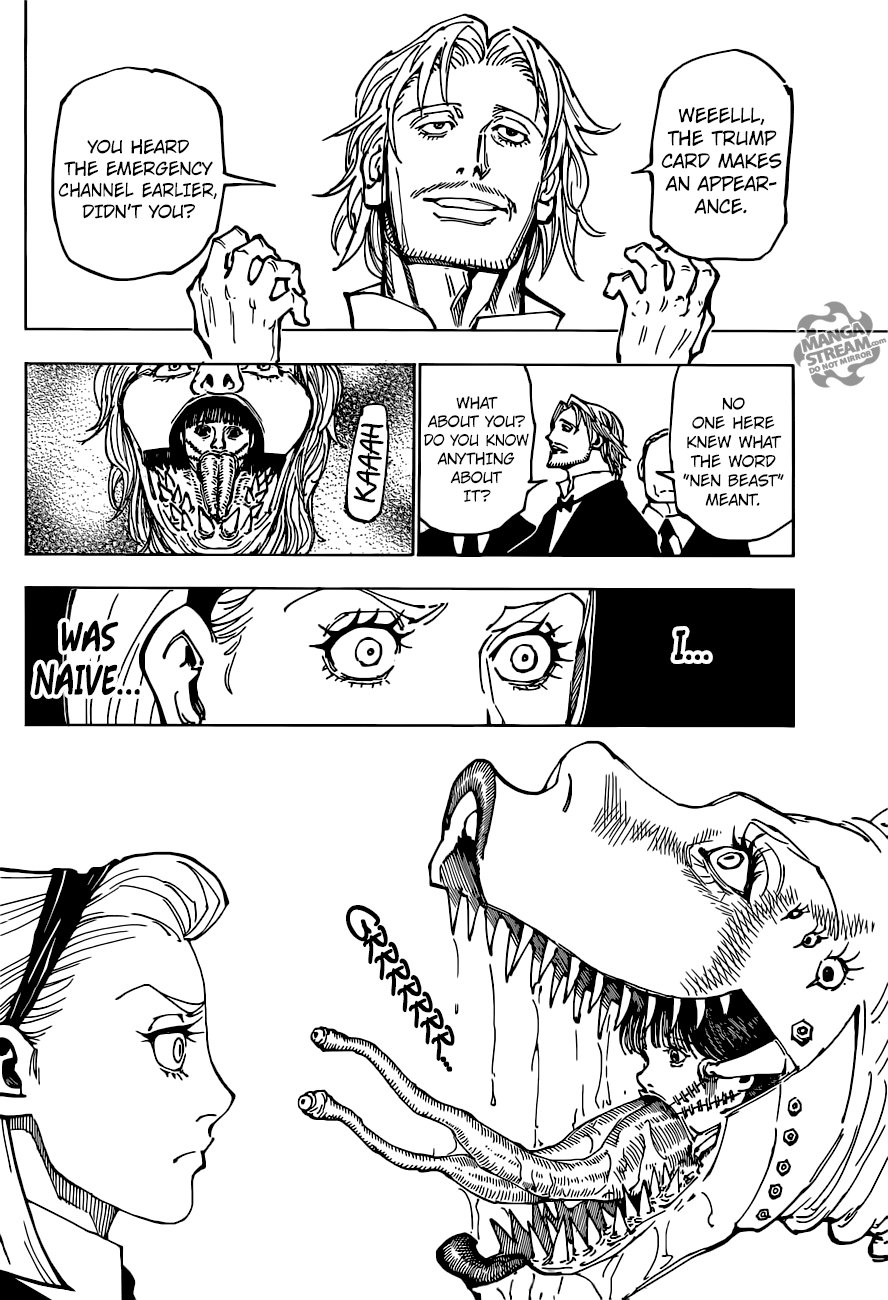 Hunter X Hunter Chapter 362 page 18 - Chapter 362: Resolve