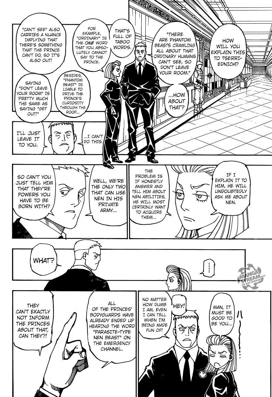 Hunter X Hunter Chapter 362 page 8 - Chapter 362: Resolve