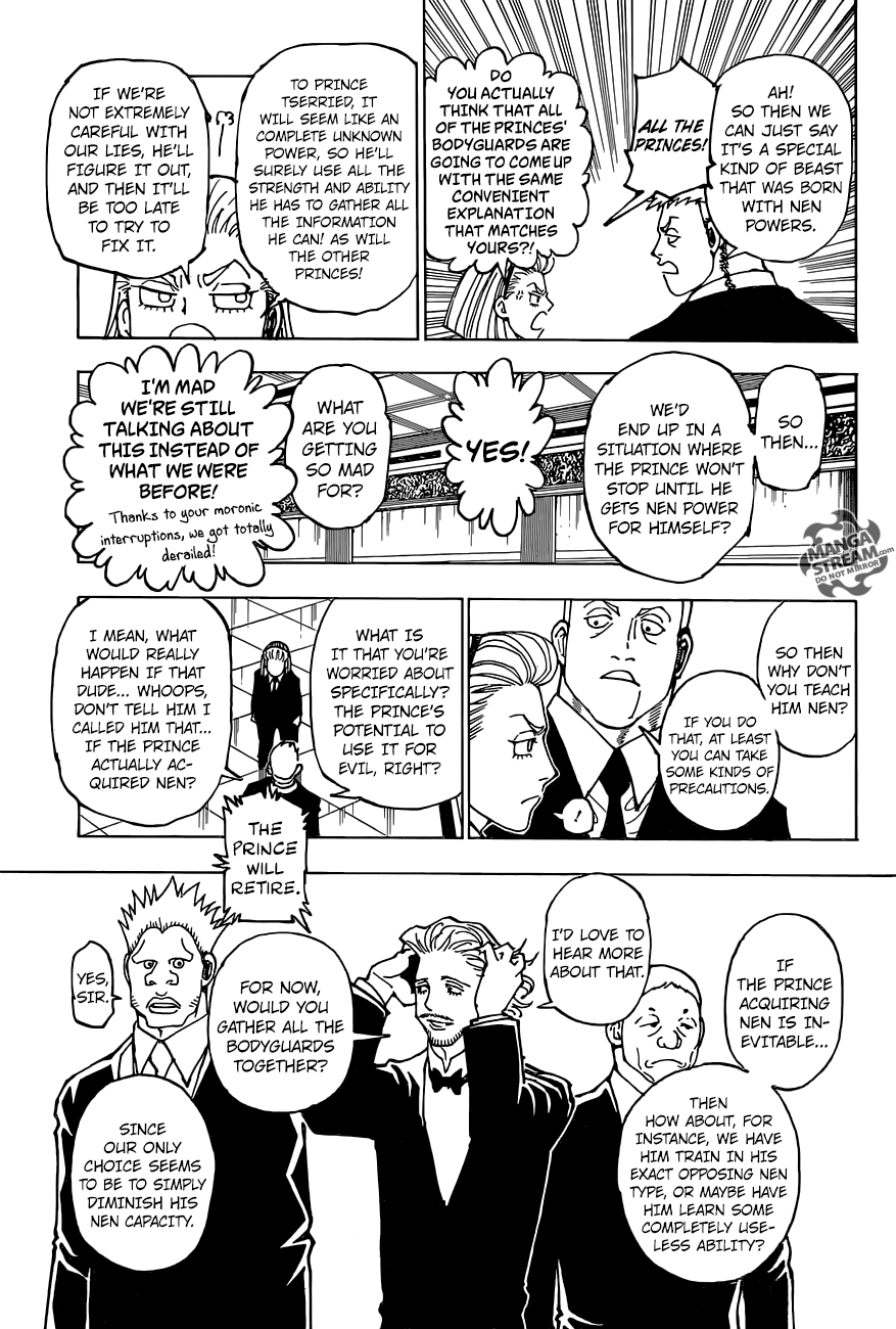 Hunter X Hunter Chapter 362 page 9 - Chapter 362: Resolve