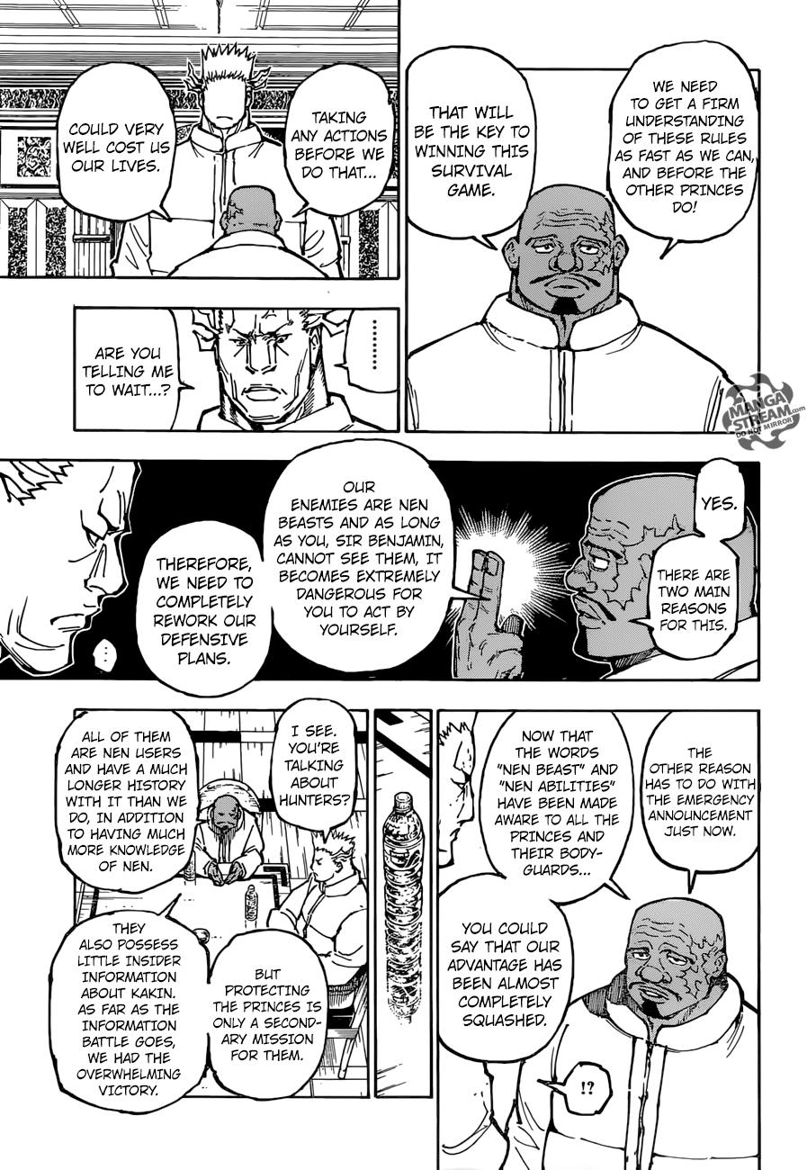 Hunter X Hunter Chapter 363 page 10 - Chapter 363: Nen Beast