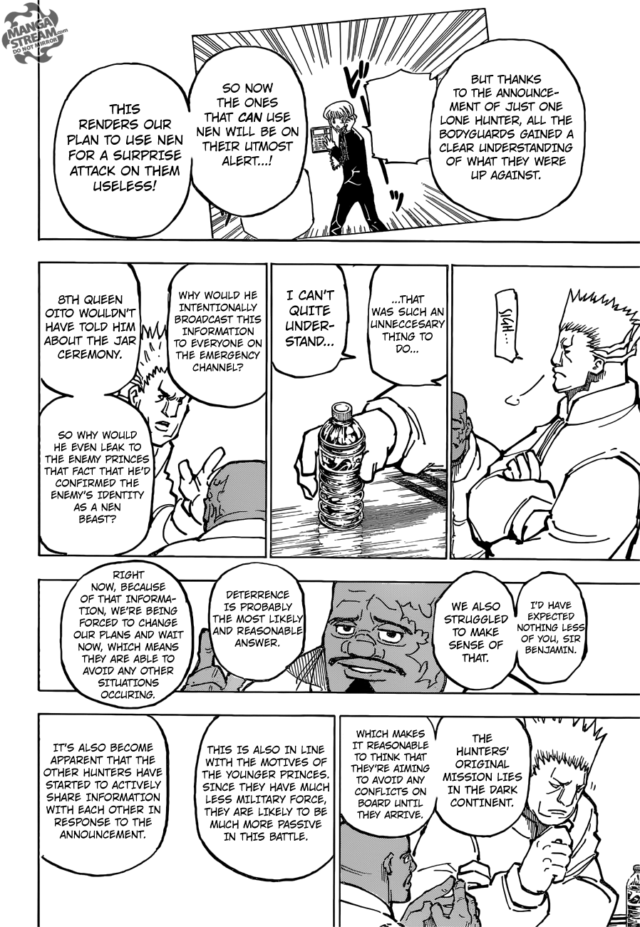 Hunter X Hunter Chapter 363 page 11 - Chapter 363: Nen Beast