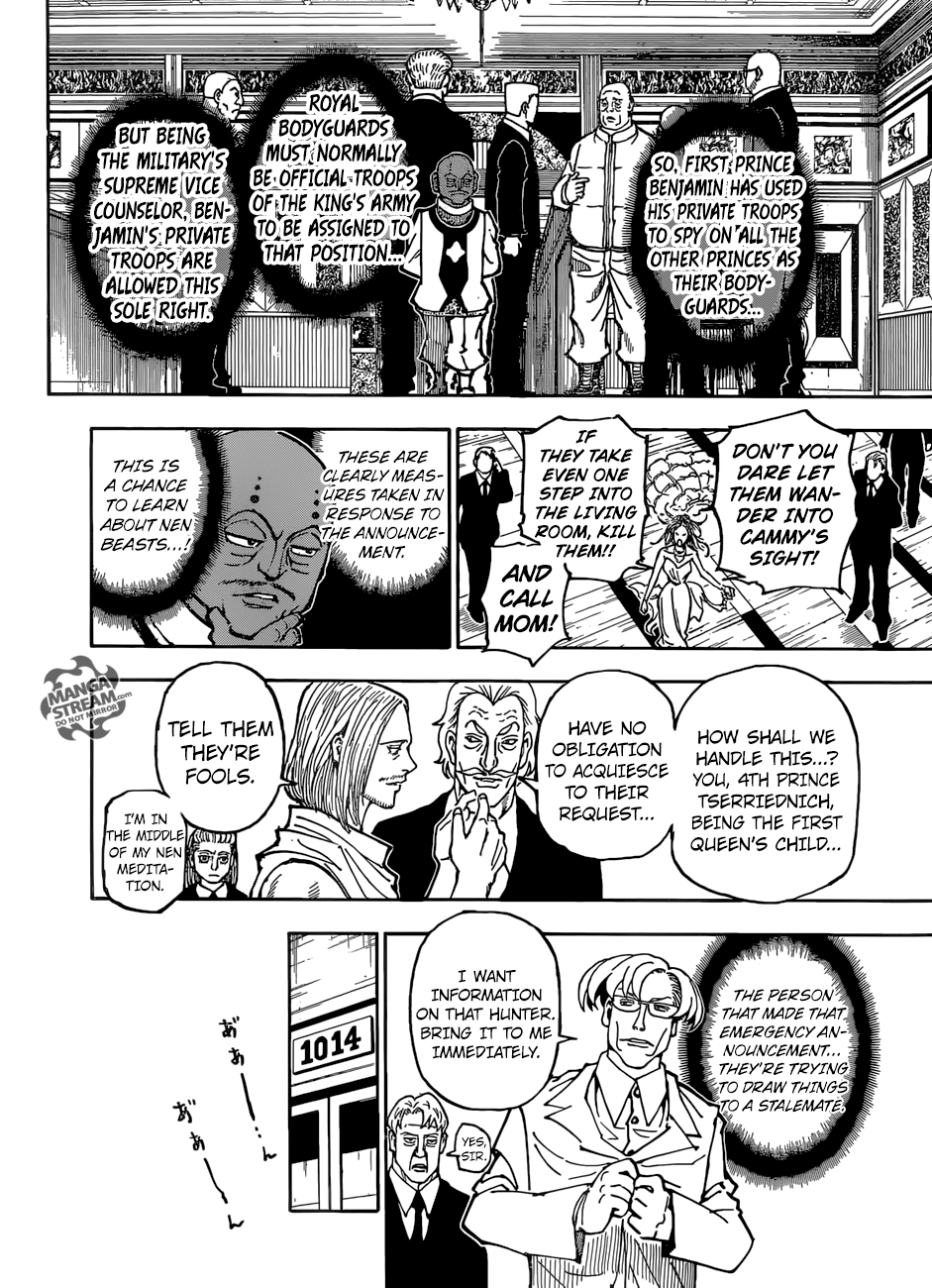 Hunter X Hunter Chapter 363 page 15 - Chapter 363: Nen Beast