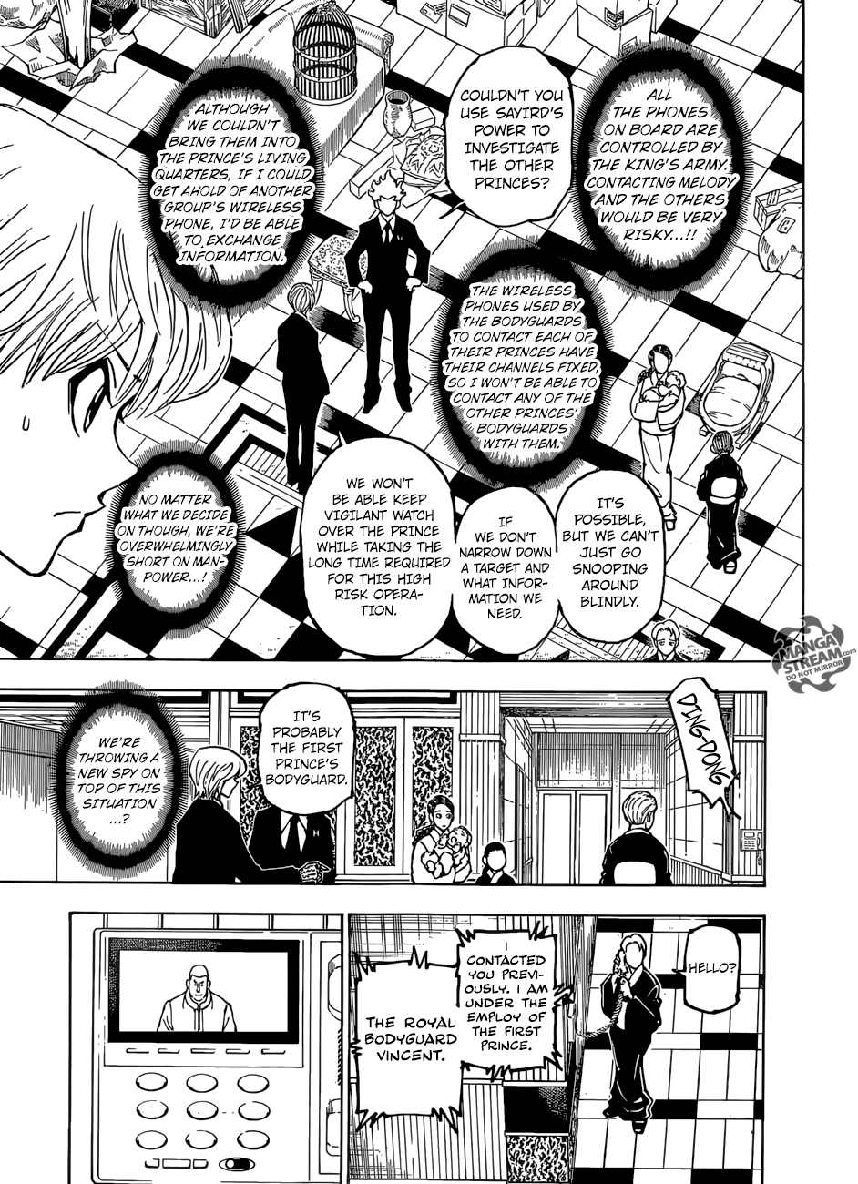 Hunter X Hunter Chapter 363 page 16 - Chapter 363: Nen Beast