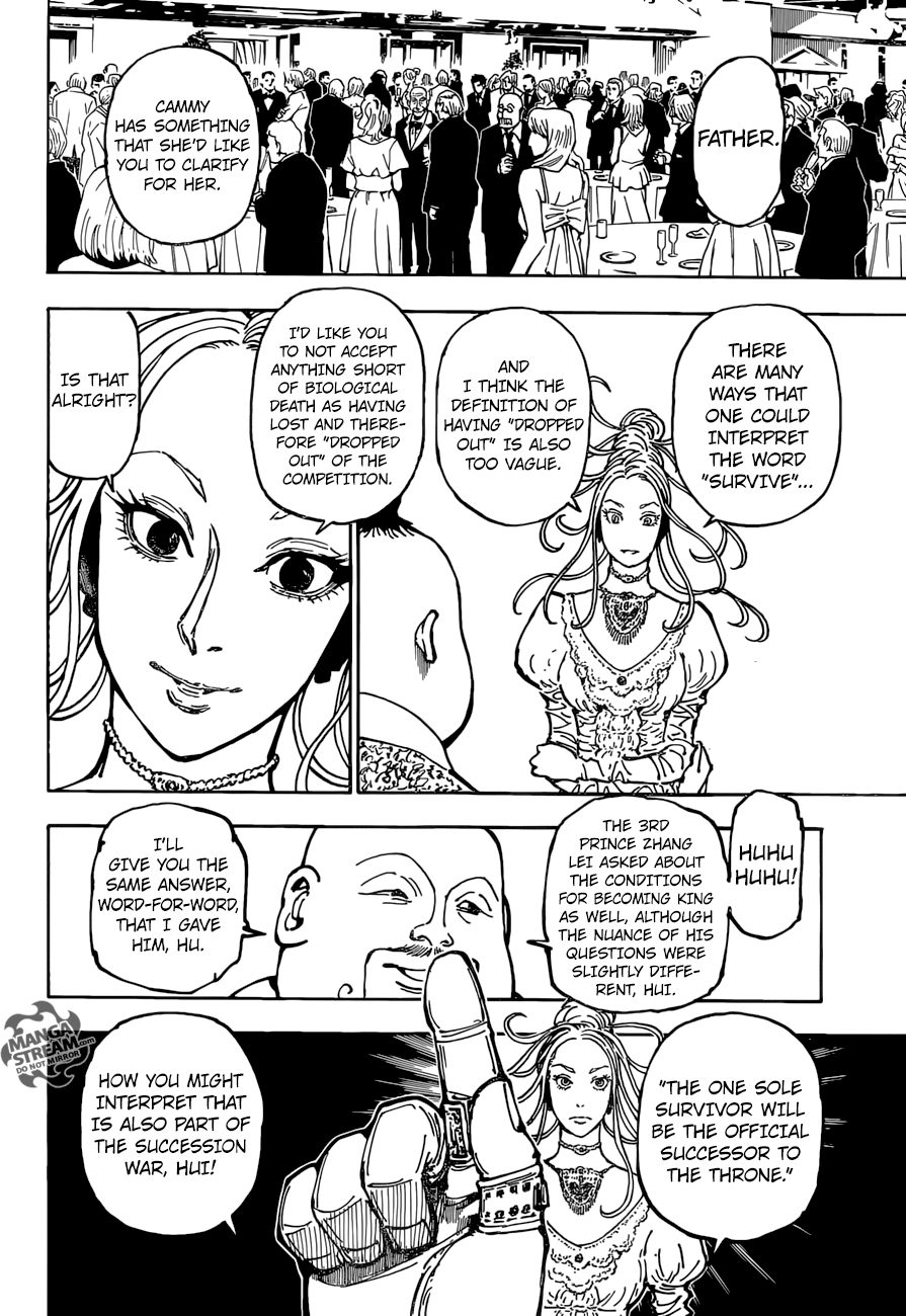 Hunter X Hunter Chapter 363 page 3 - Chapter 363: Nen Beast