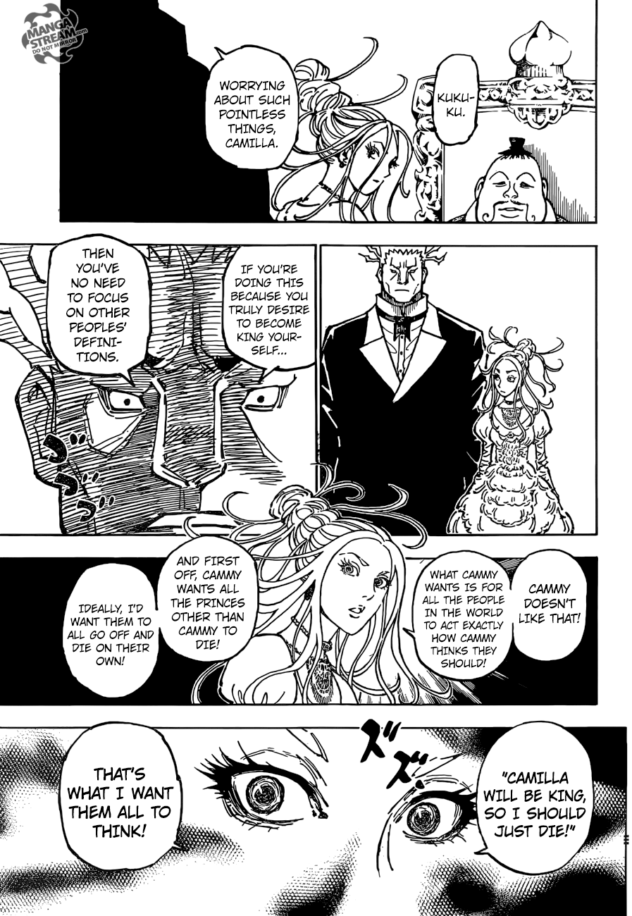 Hunter X Hunter Chapter 363 page 4 - Chapter 363: Nen Beast