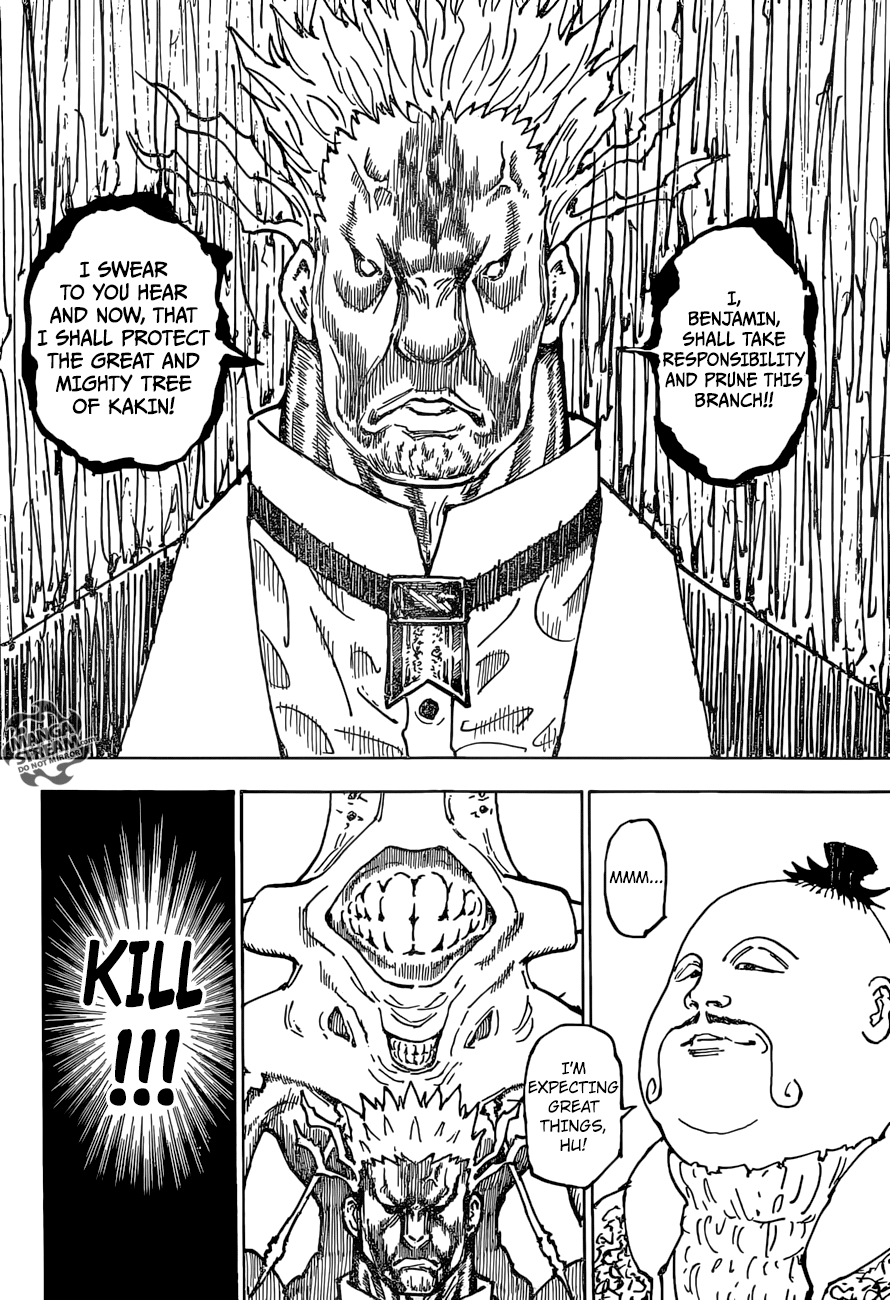 Hunter X Hunter Chapter 363 page 7 - Chapter 363: Nen Beast