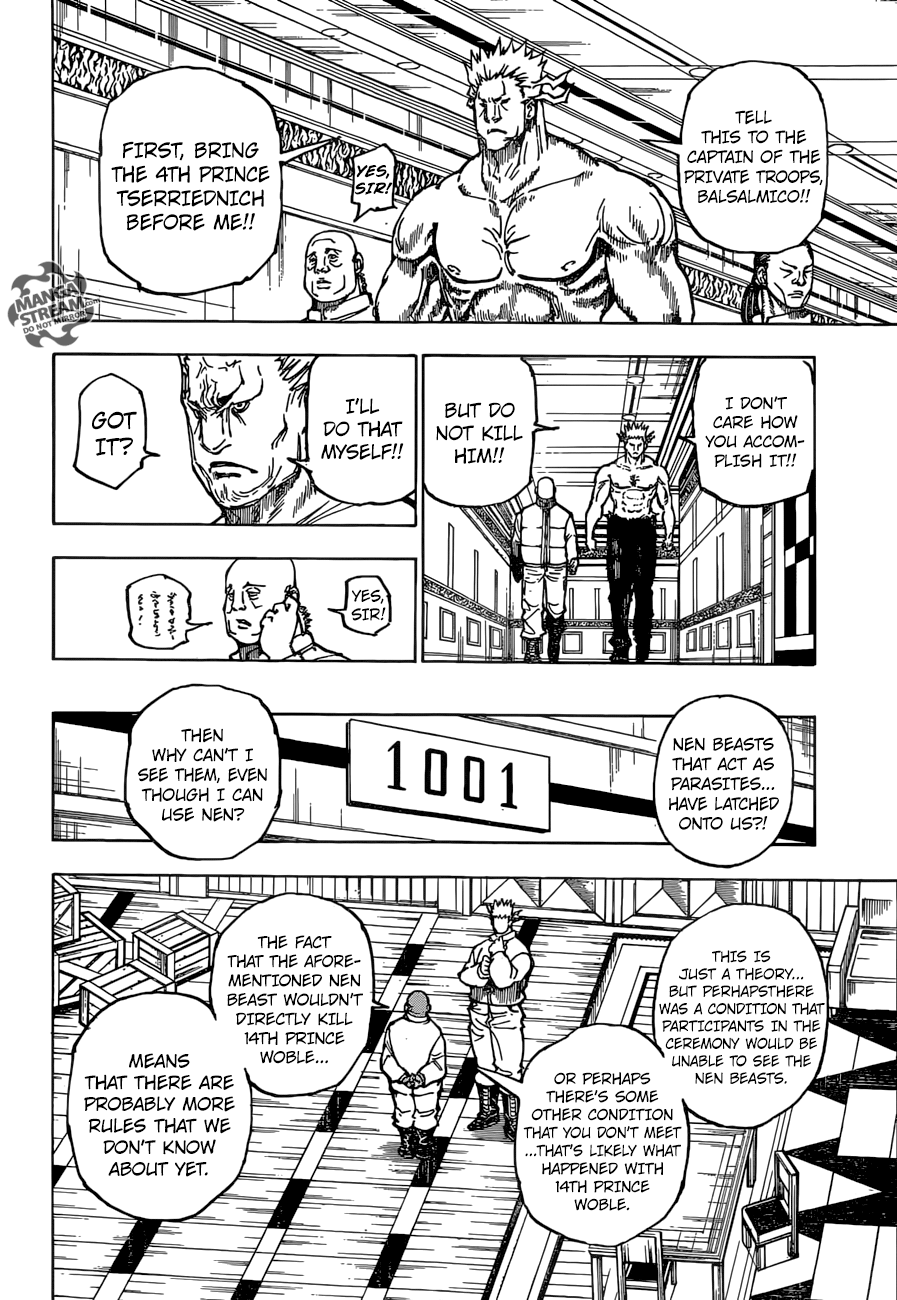 Hunter X Hunter Chapter 363 page 9 - Chapter 363: Nen Beast