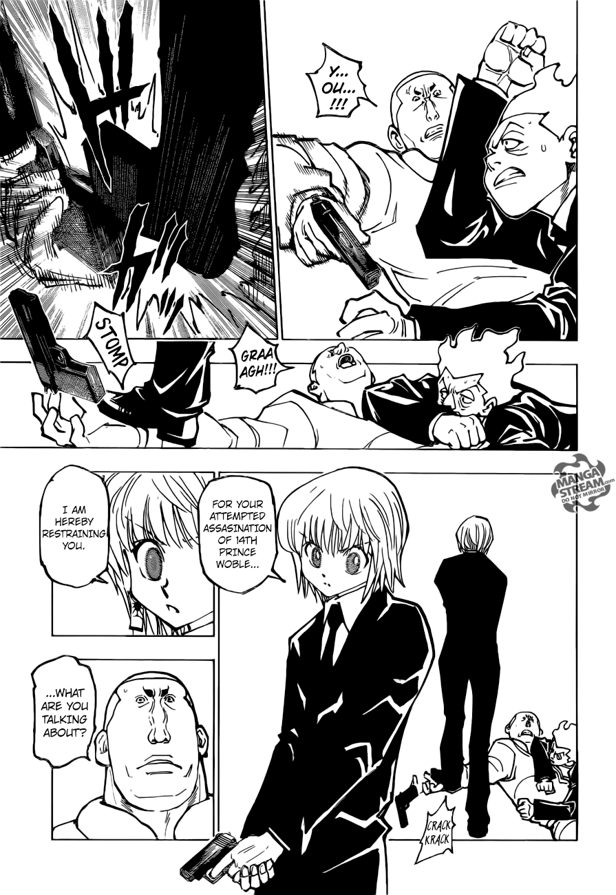 Hunter X Hunter Chapter 364 page 11 - Chapter 364: Speculation