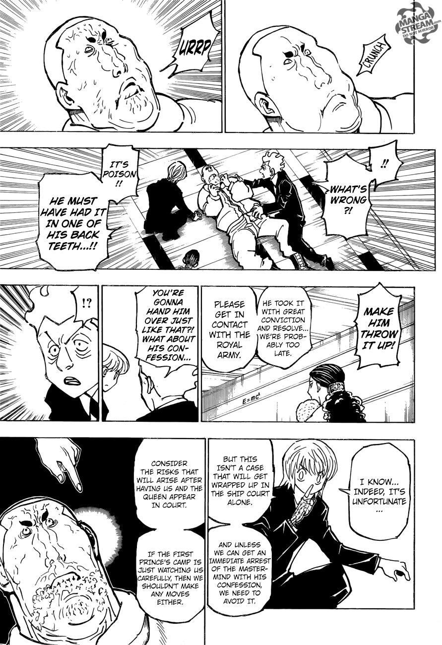 Hunter X Hunter Chapter 364 page 13 - Chapter 364: Speculation
