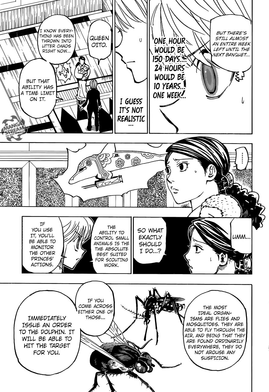 Hunter X Hunter Chapter 364 page 17 - Chapter 364: Speculation