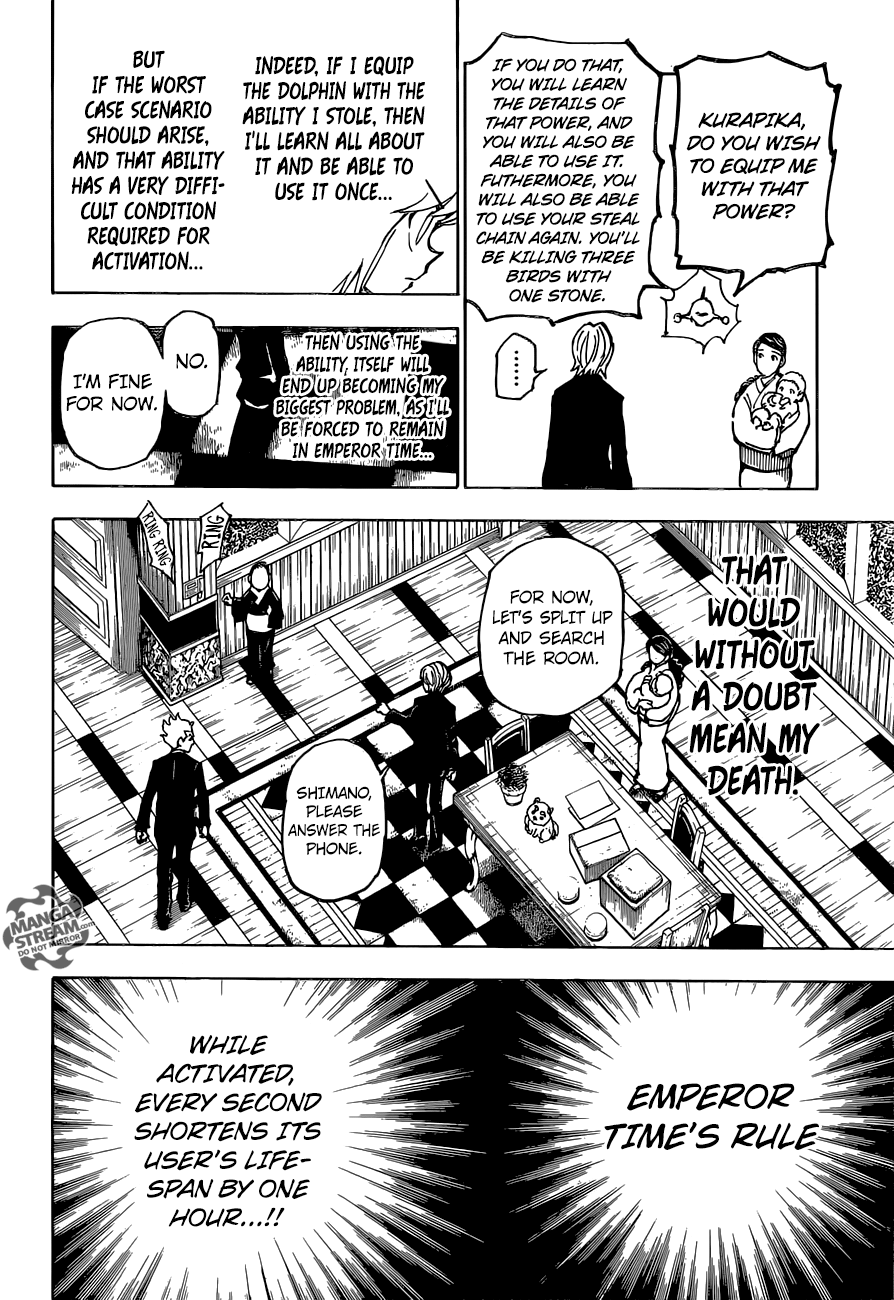 Hunter X Hunter Chapter 364 page 18 - Chapter 364: Speculation