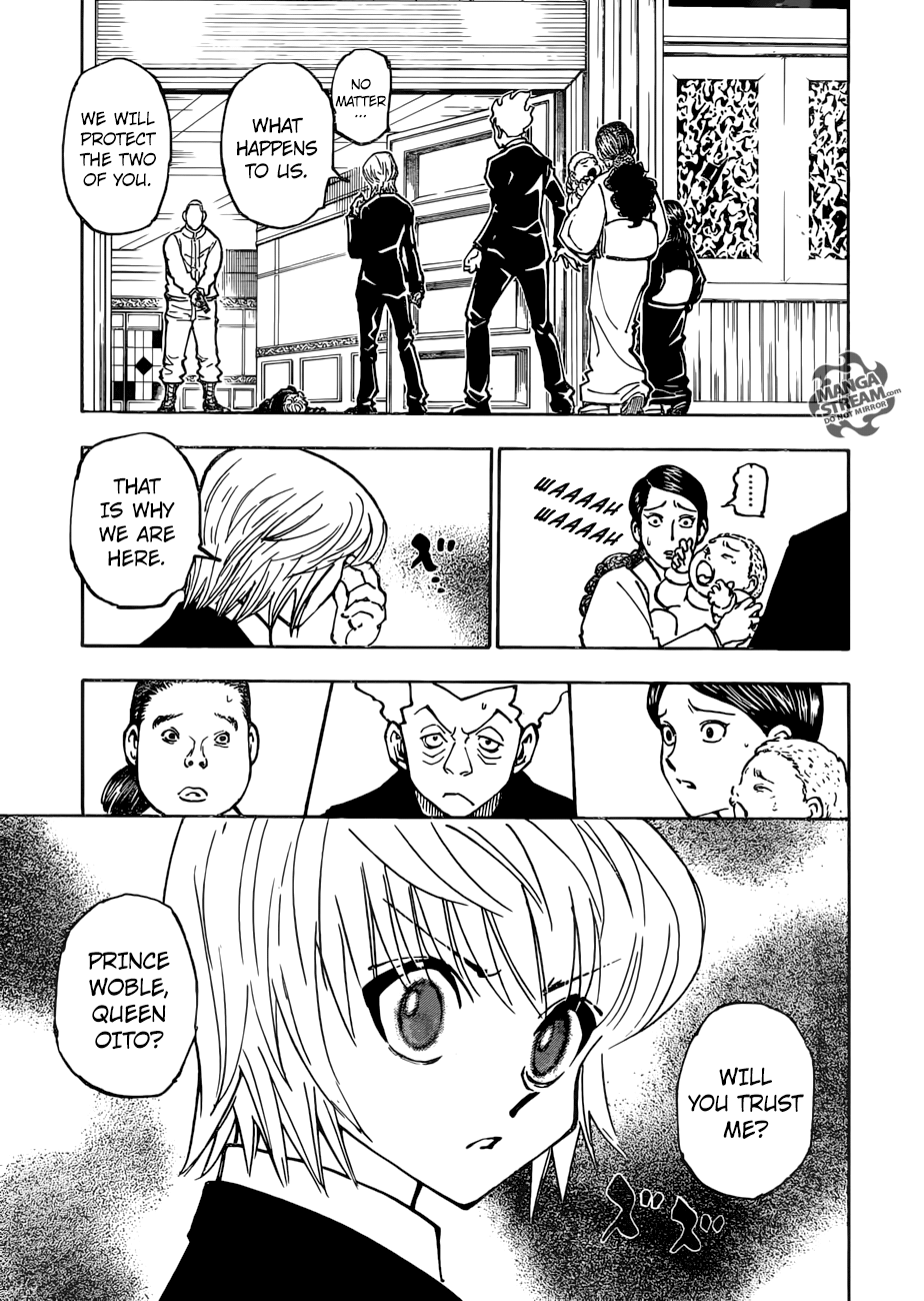 Hunter X Hunter Chapter 364 page 3 - Chapter 364: Speculation