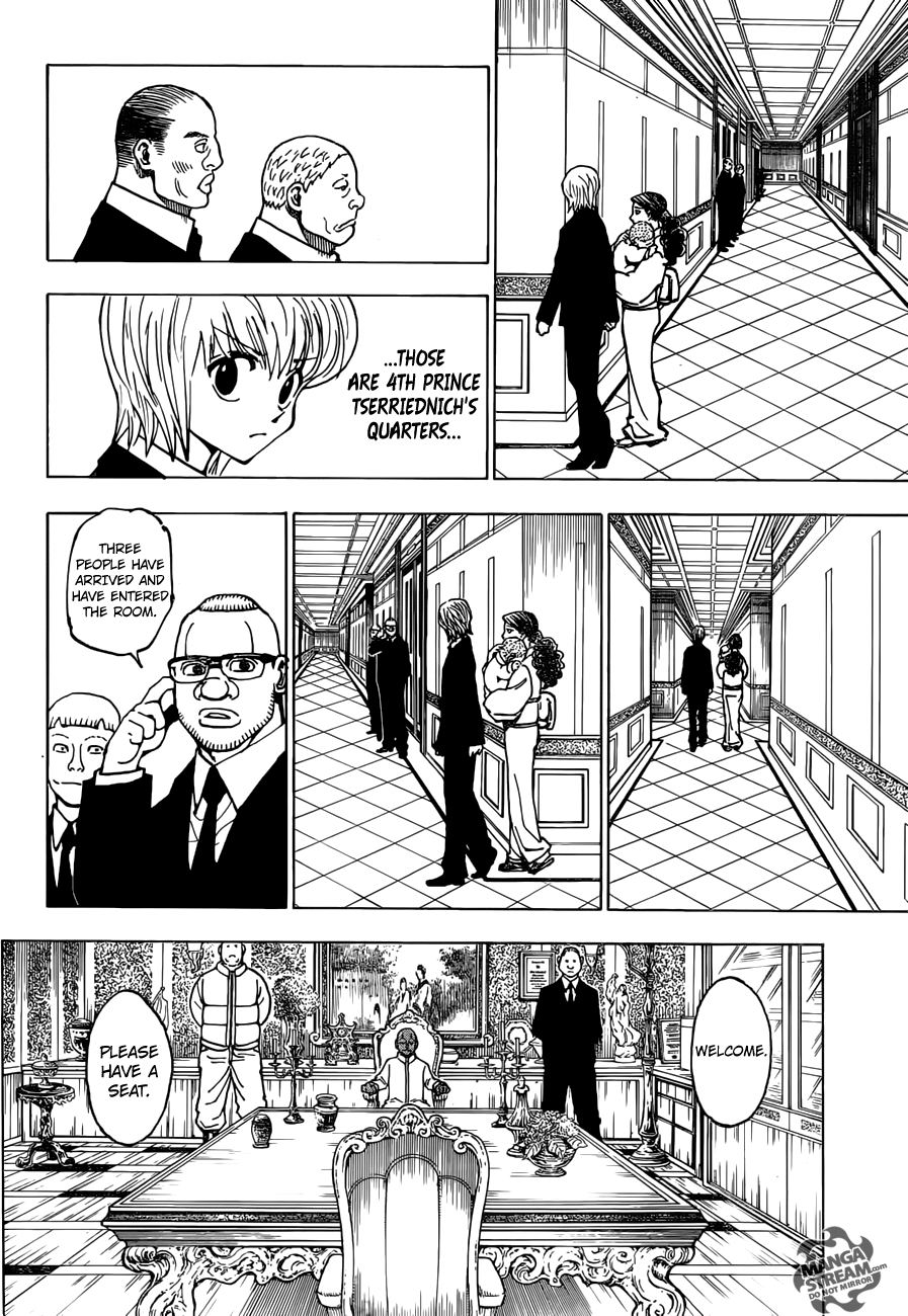 Hunter X Hunter Chapter 365 page 16 - Chapter 365: Choice