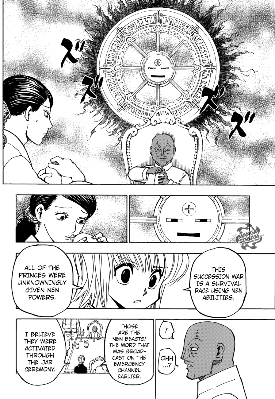 Hunter X Hunter Chapter 365 page 18 - Chapter 365: Choice