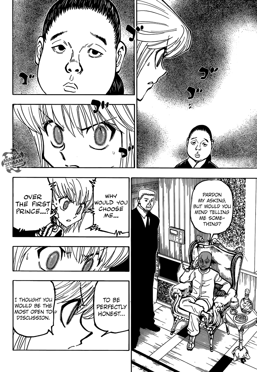 Hunter X Hunter Chapter 365 page 4 - Chapter 365: Choice