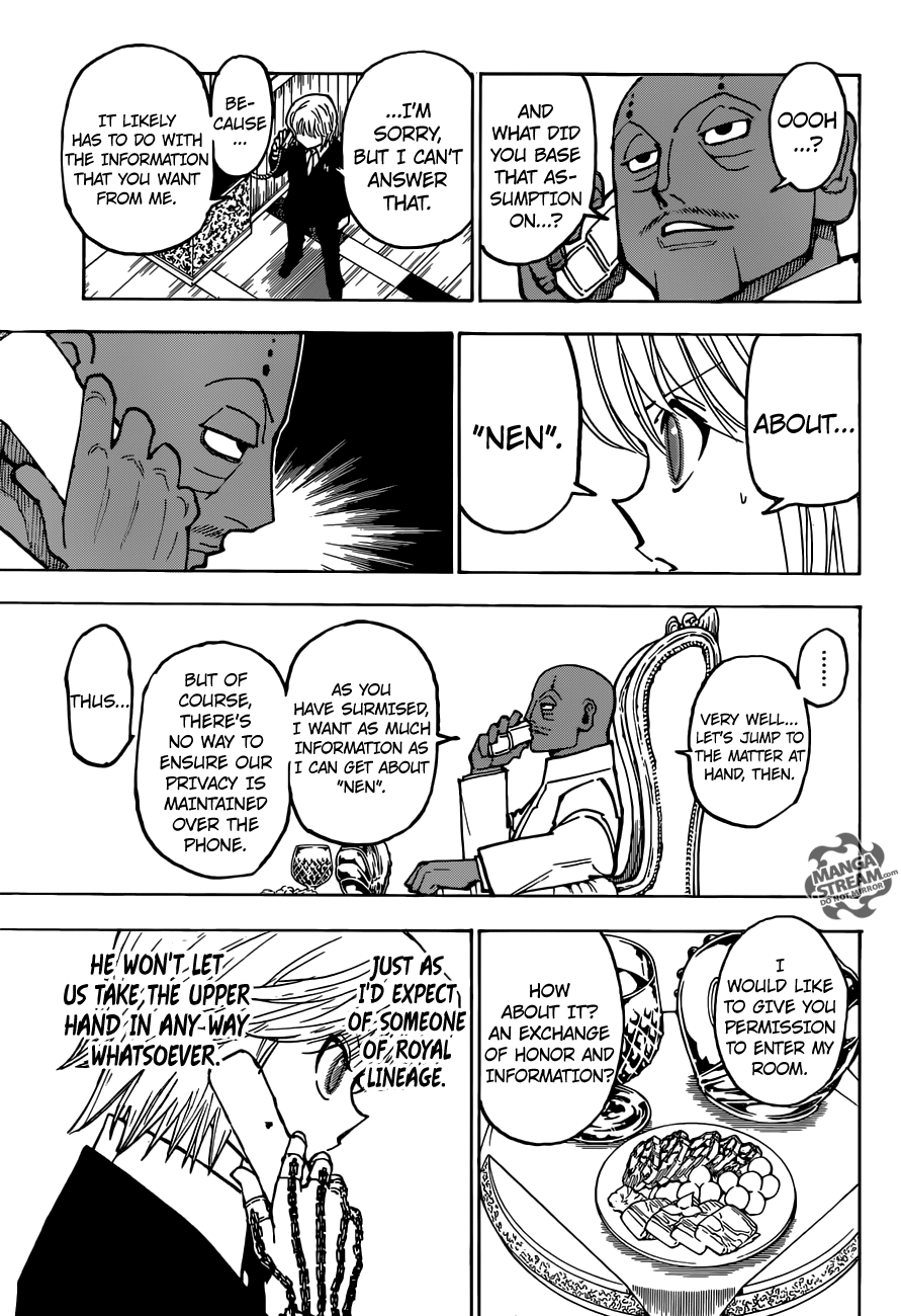 Hunter X Hunter Chapter 365 page 5 - Chapter 365: Choice