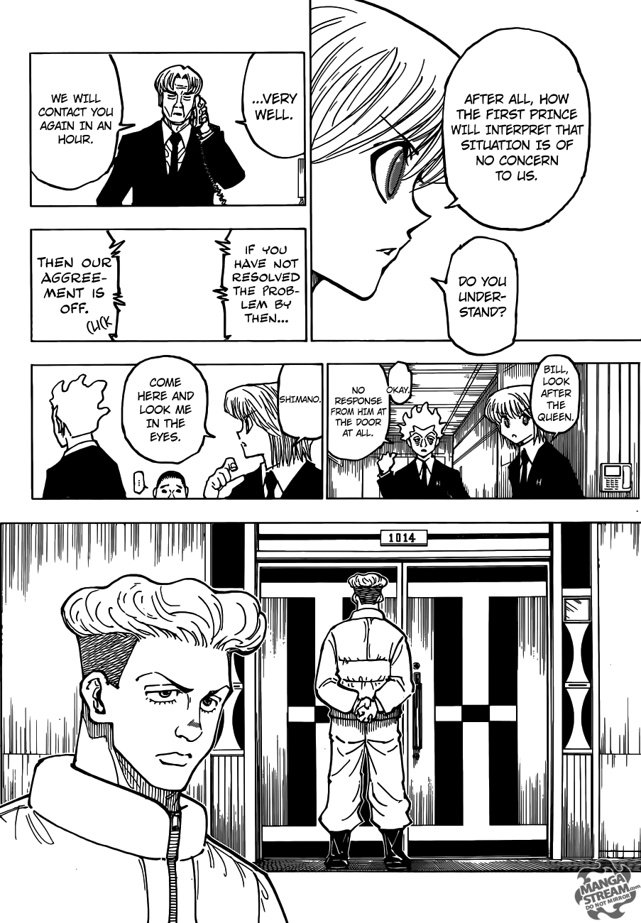 Hunter X Hunter Chapter 365 page 8 - Chapter 365: Choice