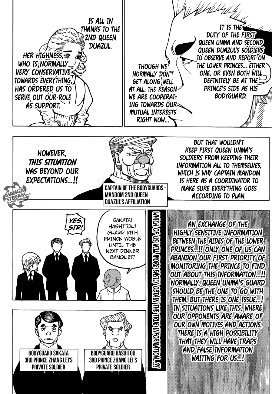 Hunter X Hunter Chapter 366 page 12 - Chapter 366: To Each His Own